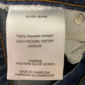 Highly Desirable- Straight leg Jeans
